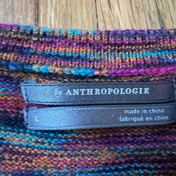 Pretty Anthropologie short flutter sleeve sweater - Picture 3 of 4